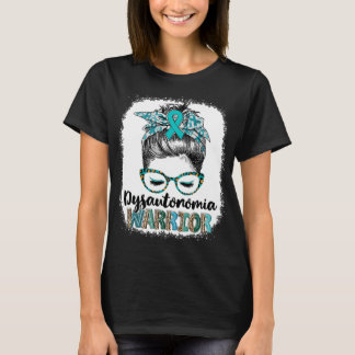 Messy Bun Dysautonomia Warrior T-Shirt