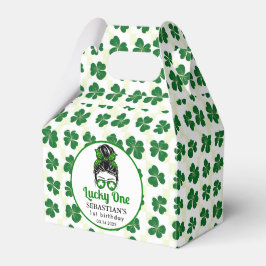 Messy Bun Lucky One 1. Geburtstagsmädchen Geschenkschachtel