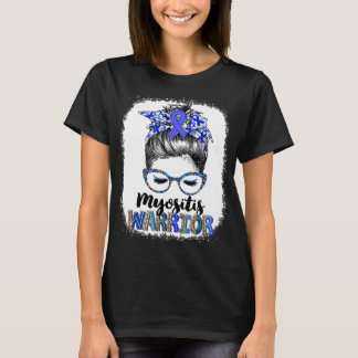 Messy Bun Myositis Warrior T-Shirt
