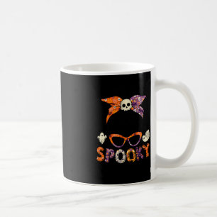 Messy Bun Spooky Oma Fun Halloween Kostüm Wom Kaffeetasse