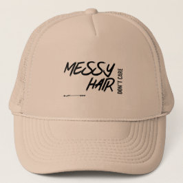 MESSY HAIR SORGT NICHT FÜR BASEBALL-GAP TRUCKERKAPPE