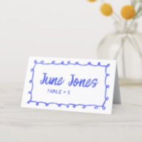Messy Loops Doodle Handmade Bar Bat Mitzvah
