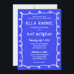 Messy Loops Hand gezeichnet Custom Bar Bat Mitzvah Einladung<br><div class="desc">Perfekte Karte, um eine Fledermausmitzvah, Bar mitzvah oder andere jüdische Feier anzukündigen! Handgefertigte Pinselstrichrahmen für Sie auf der Vorderseite! Vollständig anpassbar! Klicken Sie auf "Personalisieren" oben, um den Text zu bearbeiten. Klicken Sie auf "Bearbeiten mit dem Designwerkzeug", um die Schriftart, Farben und Einstellungen anzupassen und die hintere Seitenfarbe zu löschen,...</div>