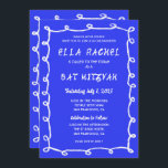 Messy Loops Hand gezeichnet QR Bar Bat Mitzvah Einladung<br><div class="desc">Perfekte Karte, um eine Fledermausmitzvah, Bar mitzvah oder andere jüdische Feier anzukündigen! Handgefertigte Pinselstrichrahmen für Sie auf der Vorderseite! Vollständig anpassbar! Klicken Sie auf "Personalisieren" oben, um den Text zu bearbeiten und Ihren Link zum QR-Code hinzuzufügen. Klicken Sie auf "Bearbeiten mit dem Designwerkzeug", um die Schriftart, Farben und Einstellungen anzupassen...</div>