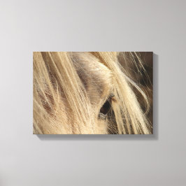 Messy Mane Leinwanddruck