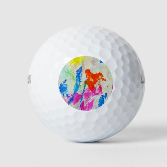 Messy Paint Golfball (Vorderseite)