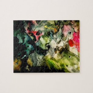 Messy Palette Abstraktes Muster Puzzle
