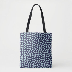 Messy Polka Punkte, trendige Farbmuster.