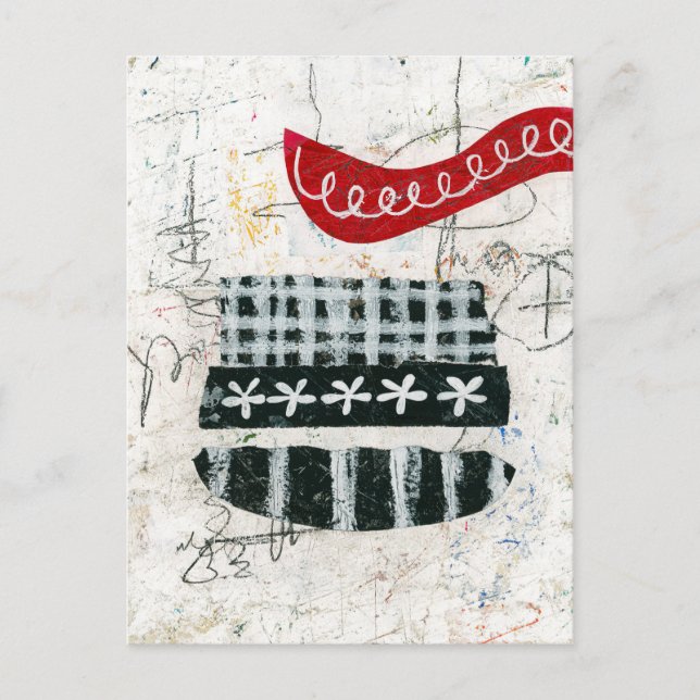 Messy Sunday Postcard Postkarte (Vorderseite)