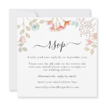 Messy Wildblumen UAWG Flat Card
