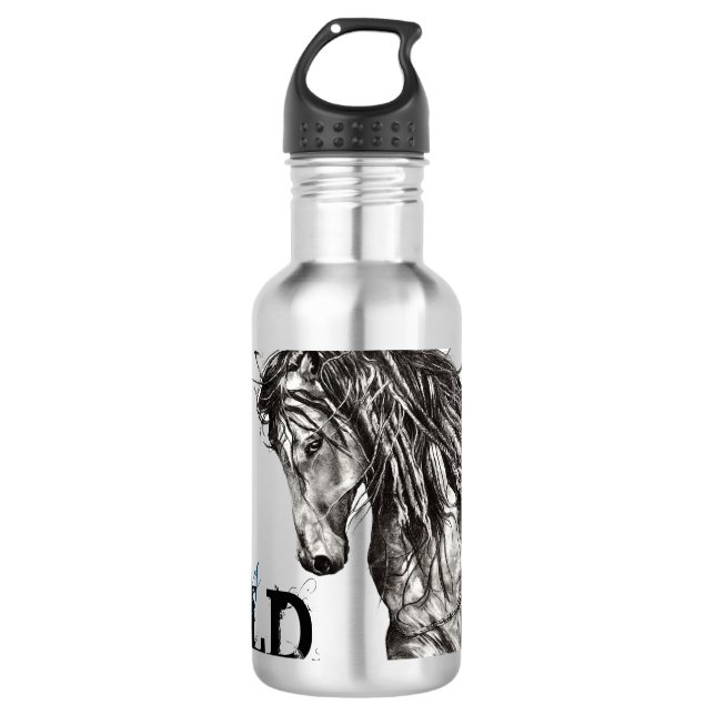 Mesteno Wasserflasche Edelstahlflasche (Vorderseite)