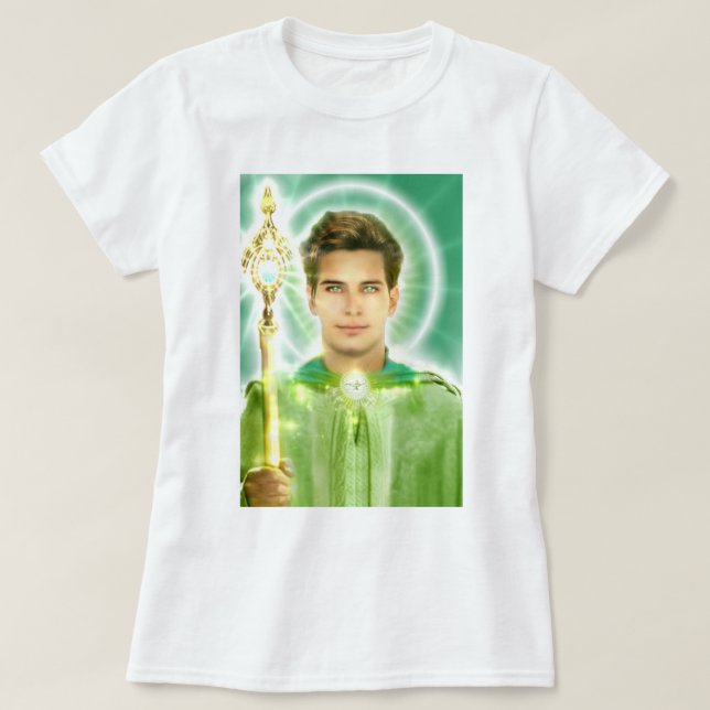 Mestre Hilarion da Grande Fraternidade Branca T-Shirt (Design vorne)