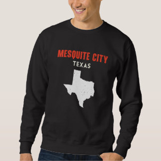 Mesziemlich City Texas USA Staat America Travel Te Sweatshirt