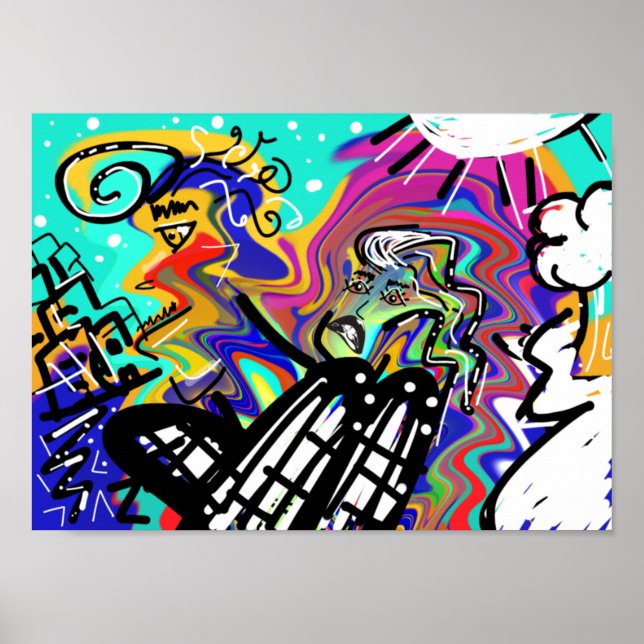 Meta Beach Poster (Vorne)