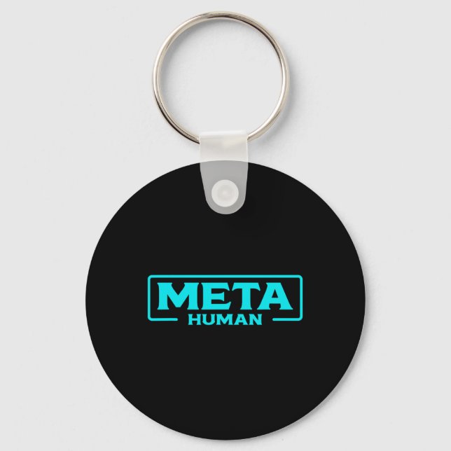 Meta Human Metaverse Vr Virtual Reality Spieler Schlüsselanhänger (Vorderseite)