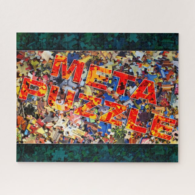 Meta Puzzle! Jigsaw im Puzzle (Horizontal)