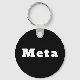 Meta Schlüsselanhänger