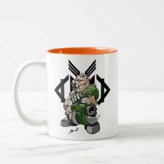 META Wachposten-Tasse Zweifarbige Tasse