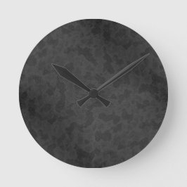 Metal 2 runde wanduhr