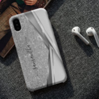 Metal 3-D-Glitzer-Monogram-Case-Mate