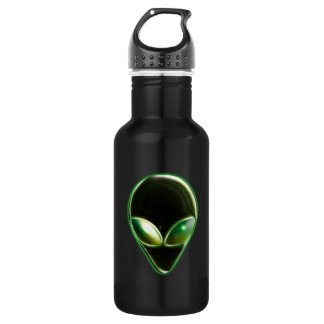 Metal Alien Head 04 Liberty Flasche Edelstahlflasche