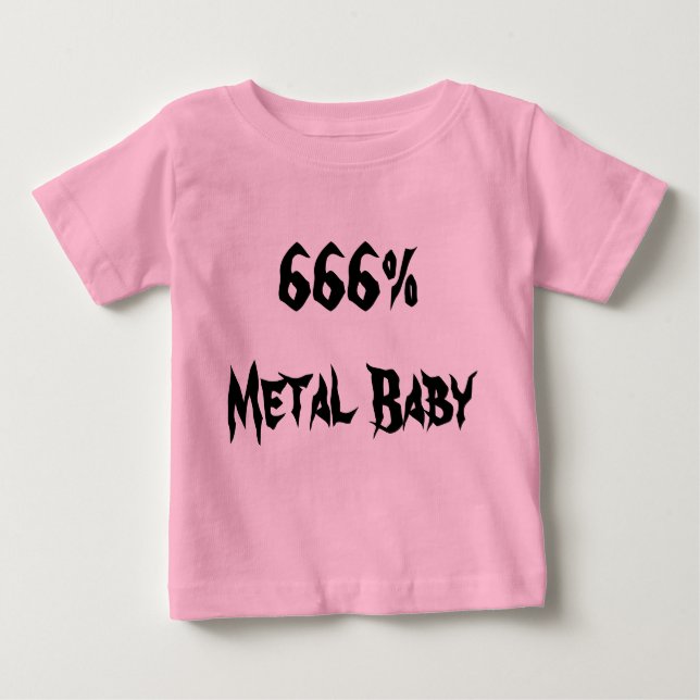 Metal Baby T-shirt (Vorderseite)
