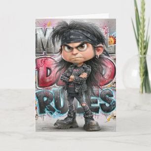 Metal Dad Rules Karte