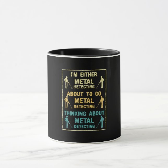 Metal Detecting Metal Detector Tasse (Zentrum)