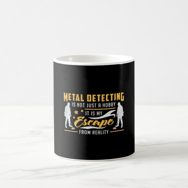 Metal Detection Gold Detectorist Geschenk Idee Kaffeetasse (Mittel)
