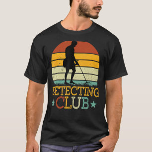 Metal Detector Club Retro Vintages Metal T-Shirt