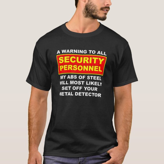 Metal Detector Funny T - Shirt blass (Vorderseite)