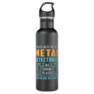 Metal Detectorist Detector Gift Idee Edelstahlflasche