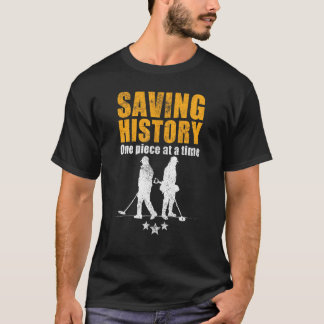 Metal Detectorist Rettend Historiker T-Shirt