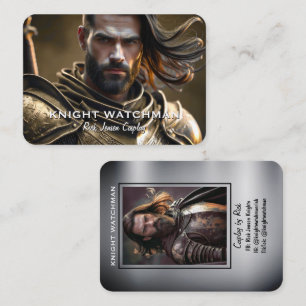 Metal-Effekt-Coscards-Landschaft-Cosplay-Fotokarte Visitenkarte