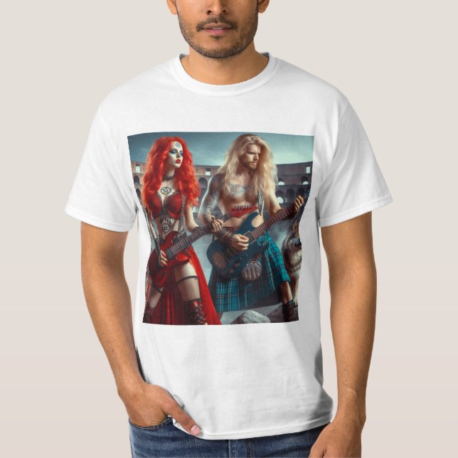 Metal en el Coliseo: Pasión Diabólica y Nórdica T-Shirt (Vorderseite)