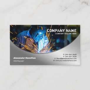 Metal Finish Business Card Visitenkarte