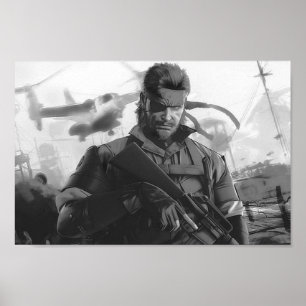 Metal Gear Solid Big Boss Poster