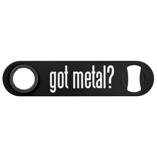 Metal got? Bar Key (Vorderseite (Horizontal))