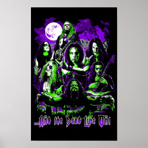 Metal Legends Poster - Die Toten leben weiter!