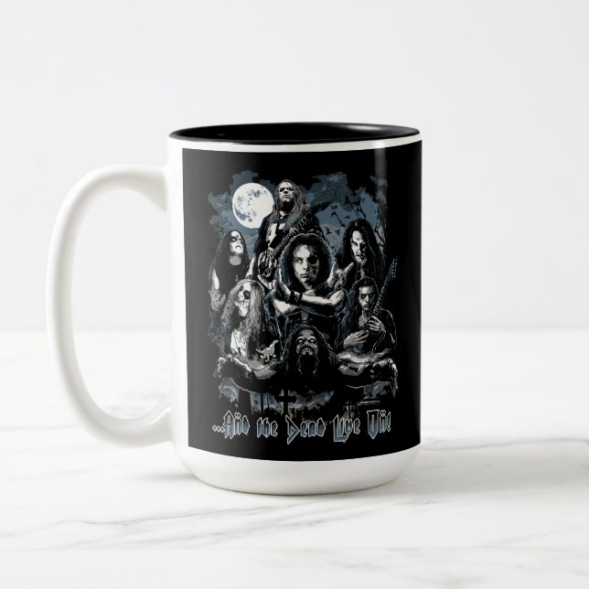 Metal Legends Tasse - Und die Toten leben weiter! (Links)