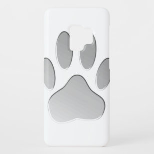 Metal-Look Dog Paw Print Case-Mate Samsung Galaxy S9 Hülle