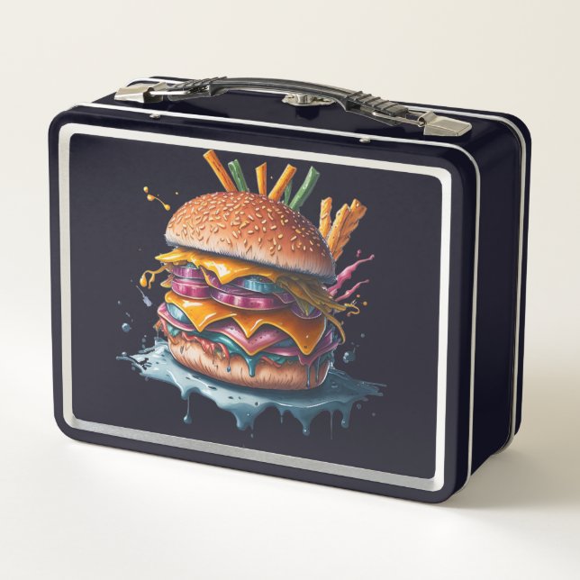 Metal Lunchbox (Rückseite)