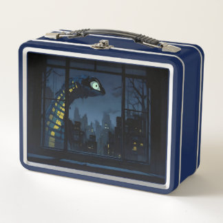 Metal Lunchbox "House That Sees"