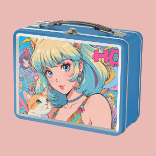 Metal-Lunchbox/Kosmetikbox Metall Brotdose