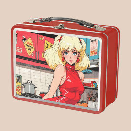 Metal-Lunchbox/Kosmetikbox Metall Brotdose