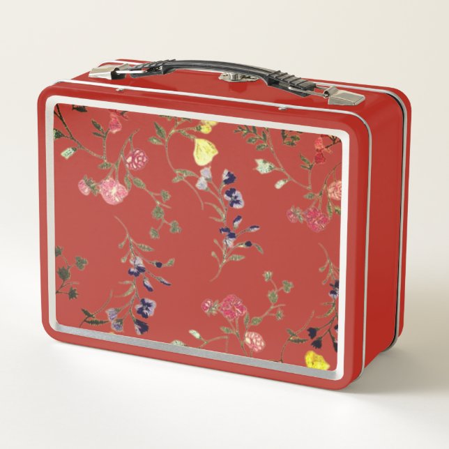 Metal Lunchbox Stil und Design (Rückseite)