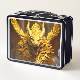 Metal LunchboxChic Black Bag: Zeitloser Stil" "Sle Metall Brotdose