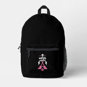 Metal Maiden Music Bedruckter Rucksack