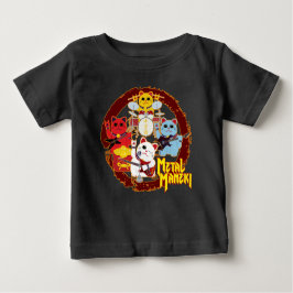 Metal Maneki Baby T-shirt