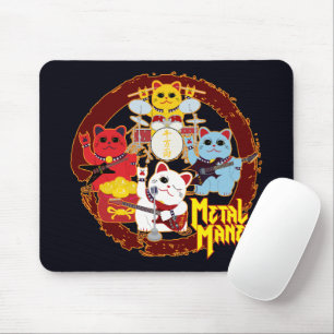 Metal Maneki Mousepad